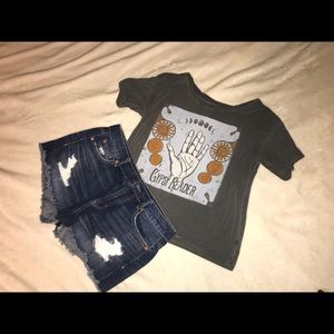 American Eagle Tom Girl Shortie